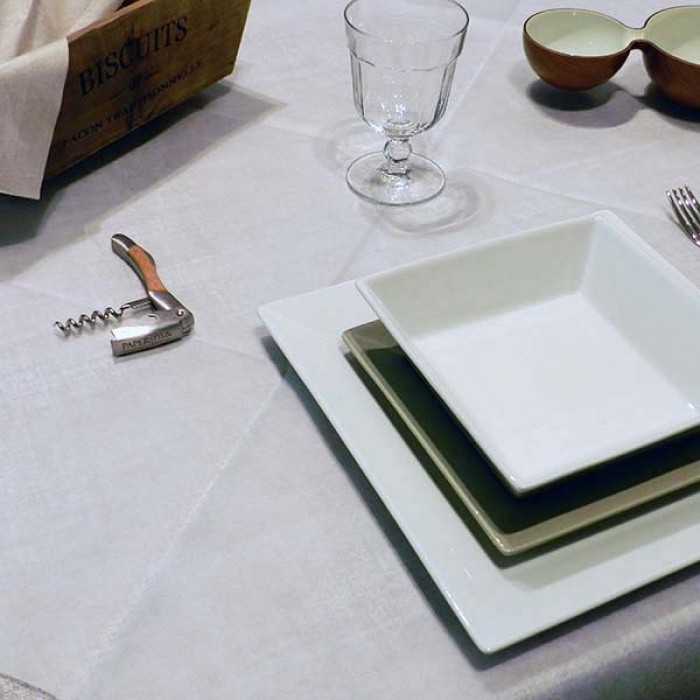 Tovaglia TNT Monouso 100x100 Cm - Confezione 25 Pezzi - Bianco